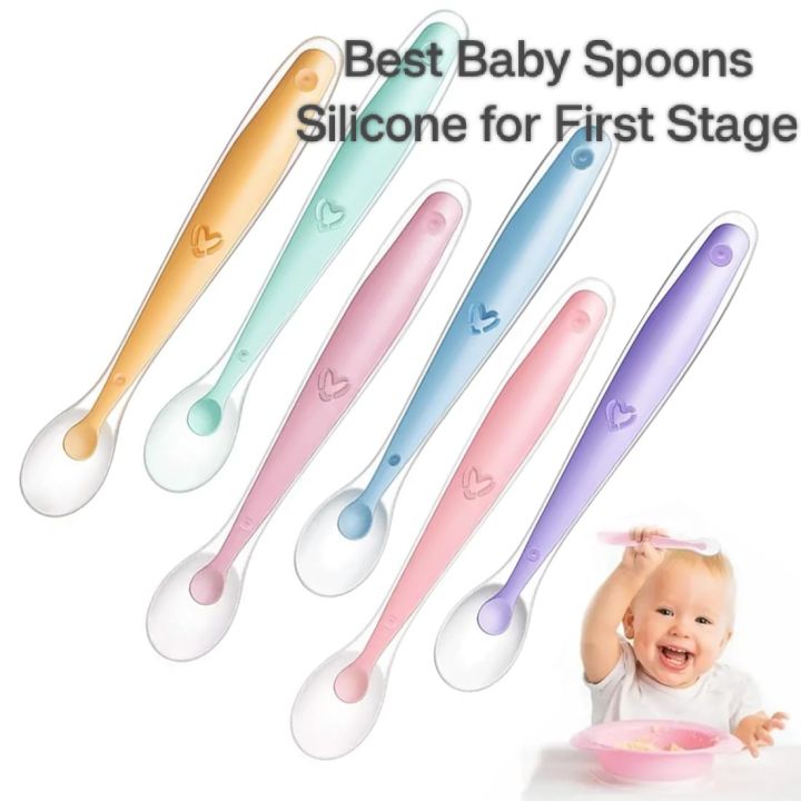 Best%20Baby%20Spoons%20First%20Stage%204%20Months,%20Soft%20Food%20Grade%20Silicone,%20Baby%20Spoon%20Self%20Feeding,%20Infant%20Spoons%20First%20Stage%20Toddler%20Spoons,%20Baby%20Utensils%20Training%20Spoon%20-%20Image%203