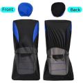 Car Seat Covers Set Universal Heavy Duty Cotton Car Seat Covers Waterproof Protectors Van for All Vehicles (Black Blue). 