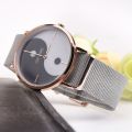 Women Watch Women Bracelet Watch Eight-diagram Tai Chi Pattern Casual Canvas Leather Analog Classic Quartz Watch Женские Часы Ye. 