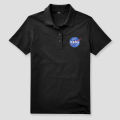 Women's Nasa Logo Embroidered Polo Shirt. 