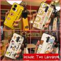 phone cover Cartoon Phone Case For TCL 505/T509K/T5094 Fashion Design cell phone cover Waterproof Shockproof Wrist Strap. 