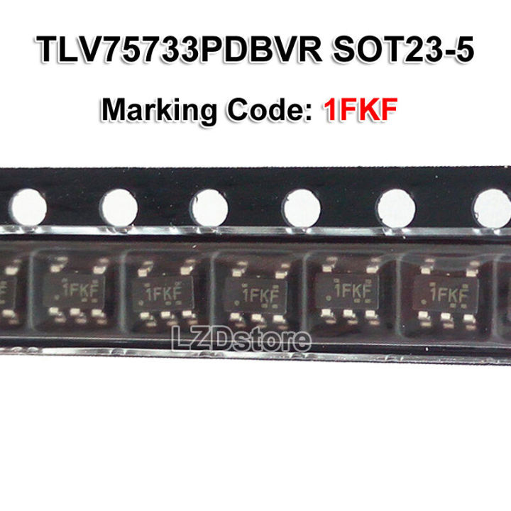 5pcs TLV75733PDBVR 1FKF SOT23-5 TLV75733 SOT-23-5 1A/3.3V REG Linear IC new original