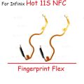 For Infinix Hot 11S NFC Home Button Fingerprint Sensor Return Power Flex Cable. 
