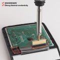 T Soldering Iron Tips Solder Tip with free Hot Press Rubber Strip for LCD Screen Flex Cable Repair. 