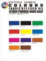 Cotton Fabric Colours Dyes/ Dye Fixer Oil/hydro powder. 