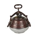 fghani Messi Pressure Cooker – Brown Color – Triple Safety System with 3 Valves & Bypass Valve – Heavy Duty Aluminum – 5L, 8L, 10L, 15L Sizes – Safe & Durable Cooking Pot. 