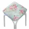 Small square stool cover square square bench seat cushion student rectangular household square chair cushion square stool cushion. 