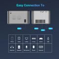 Hy350 Android 11.0v (cpu Allwinner H713) Smart Projector 2/32GB Dual Speaker 1080p With Dual Band Wifi6 And Bluetooth 5.0 Brightness (lumens) 580 Ansi Support 4k. 