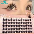 Green Home Lashes Dense Party Prop Beauty Makeup False Eye Lashes. 