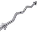 Barbell Rod Curved Rod Professional Super Curl Bar, Electroplated Strong and Sturdy Dumbbell Barbell Weight Bar Standard Ez Curl Bar Home Gym Fitness Exercise Lift. 