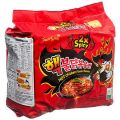 2x spicy Hot Chicken Flavor Ramen Korean spicy noodle (pack 0f 5). 