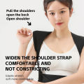 Back Brace Posture Corrector for Women and Men, Shoulder Straightener Adjustable Full Back Support Upper and Lower Waist Belt unisex. 