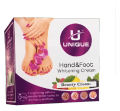 UNIQUE HAND & FOOT BEAUTY cream. 