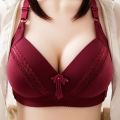 Women Adjustable Straps Wire Free Cotton Soft Foam Padded Bras Back Closure Big Size bra for women and girls Size 36 To 50. 