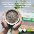LOOV Organic Raw Whole Hemp Seeds, 1kg. 
