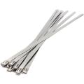 Strong Stainless Steel Marine Grade Metal Cable Ties Zip Tie Wraps Exhaust. 