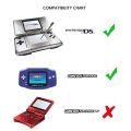 32Pin Game Cartridge Card Slot Connector Adapter Reader for Cartridge Card Reader Slot for GBC-GB for GBA NDS Console. 