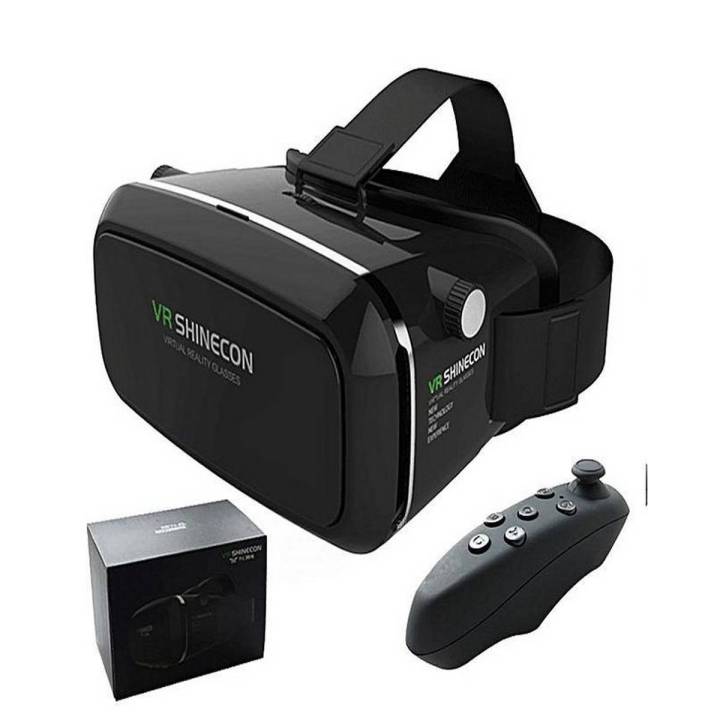 VR Shinecon Z4 Virtual Reality Glasses 3D VR Headset with Large Viewing Experience for Immersive Gaming