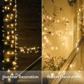 Good Quality 20 ft fancy Golden Yellow Fairy Light String Still - Ideal for Eid Milad Melad Mirror Ring Light Garden Wedding Birthday Party Christmas Home Decoration items Non LED. 