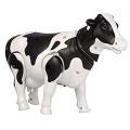 Large Battery Operated Funny Walking Musical Milk Cow Toy For Kids - Black & White. 