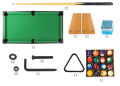 Mini snooker billiard pool table and billiard ball toy set for children - Large. 