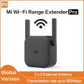 Original Xiaomi Pro 300M WiFi Router Amplifier Network Power Extender 2 Antenna for Mi Router Wi-Fi - Global Version. 
