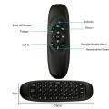 BeesClover Smart Remote Control Air Mouse Keyboard Wireless Backlit Remote Controller Rechargeable 2.4G TV Box Remote Plug Play Multifunctional Fly Mouse Remote Controller. 
