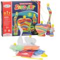DIY – Sand art – 3 Art Design Set Toy for Kids. 