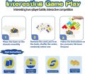 Techmanistan Tetra Tower Stacking Blocks Balance Game - Tetra Tower Game, Russian Building Blocks Game Stacking Game. 