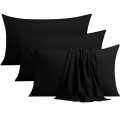 Pack of 2 Jersey cotton Pillow case plain for bedding  (20x28) inches. 