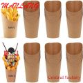 Custom Disposable Food Packaging 170Oz Take Away Fried Chicken Paper Bucket With Lids. 
