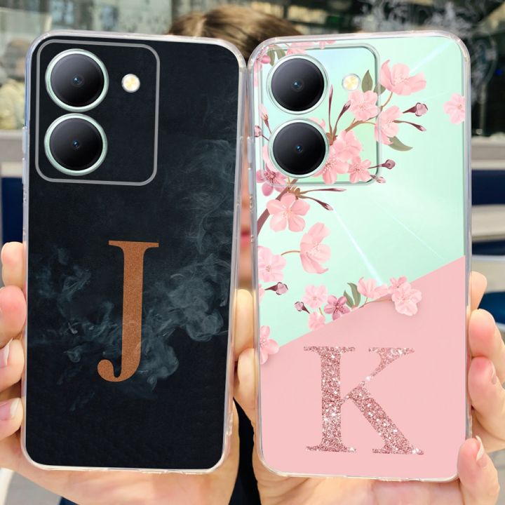 e36 Viv 5G Y vo Y36 for Vi letter cover clear 2247 new for vivo Y36 phone case V silicone soft TPU phone case oY36 V2248 back cover Coqu
