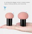 Miss Rose 1pc Mushroom Shape Makeup Sponge Blender Beauty Foundation Blending Sponge, Flawless for Liquid, Cream, and Powder Makeup tool.(Random Color). 