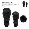 Commando_Kit Black 4 piece knee and Elbow Protective Pads. 