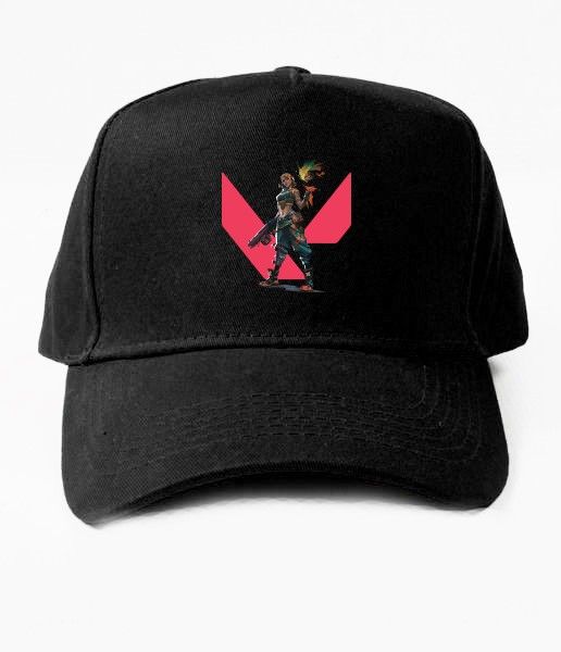 Topi Baseball Gaming Valorant Agent Raze Art