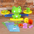 Aitbay Cool Math Game, Frog Balance Counting Toys for Boys & Girls Educational Number Toy Fun Children's Gift STEM Learning Age 3+ (63 PCS). 