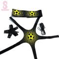 Football Training Tape Hands-free Soccer Training Aid for Kids Adjustable Belt Elastic Rope Fastener Tape Football Kick Trainer Practice Equipment Bounce Ball Training Belt. 