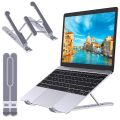 Multi-position Foldable Laptop stand / Tablet Stand Portable Laptop Stand for Desk, 6-Levels Adjustable Ventilated Cooling Computer Notebook Stand Riser, Compatible with MacBook Air Pro, Lenovo, laptop satnd. 