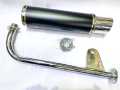 Exhaust For Cd70 With pipe - Bikes -  EXHAUST SILENCER PIPE - Hks - Belta - CD - 70 Exhaust silencer / Exhaust pipe for New Exhaust Or Cafe Racer - HKS EXHAUST SILENCER PIPE Multi Colors. 