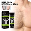 Safe Hair Removal Cream Men Body Hair Removal Cream Without Irritation Sensitive Skin Hair Remover for Beard Body Chest Hair. 