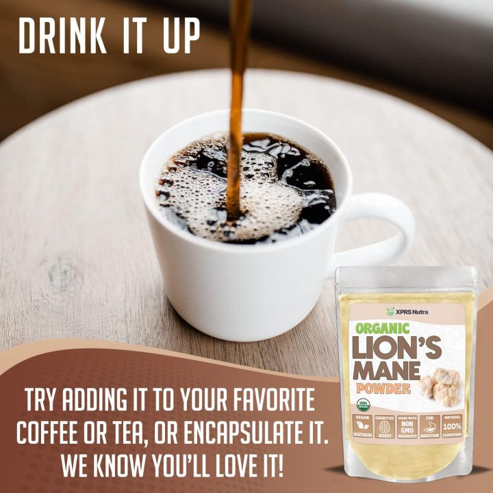 XPRS%20Nutra%20Organic%20Lion's%20Mane%20Powder%20-%20Premium%20Lions%20Mane%20Powder%20for%20Mental%20Clarity,%20Cognition%20and%20Immunity%20-%20Vegan%20Friendly%20Lions%20Mane%20Mushroom%20(8%20oz)%20-%20Image%207