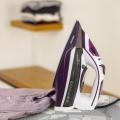 Geepas Steam Iron - 2 in 1 Dry & Steam Iron with Ceramic Soleplate – Adjustable Temperature Control – Dry Ironing, Spray Function & Burst of Steam - 400 ml Water Tank, Anti-Drip, 3000 Watts ( 2 years Warranty ). 