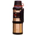 Stainless Steel Sports Water Bottle, 4L Travel Thermos Flask with Large Capacity, Easy to Carry for Tea Water, Double Wall Insulated for Gym, School, Travel, Camping. 
