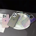 【Hot new models】Bling Glitter Laser Love Heart Clear Phone Case For iPhone 16 Pro Max Diamond Camera Lens Cover 15 Pro 14 Plus Girly Fancy Case. 