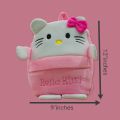 Hallo kitty Stuffed Bag for Girls School Bag Gift for Kids. 