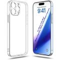 Soft TPU Phone Case for iPhone 15 Pro Max/iPhone 14 Pro Max / iPhone 14 Pro / 13 Pro Max / iPhone 13 Pro  Crystal Clear Camera Protection for iPhone 14 Pro Max Back Cover Transparent   [Clear and Transparent ]. 
