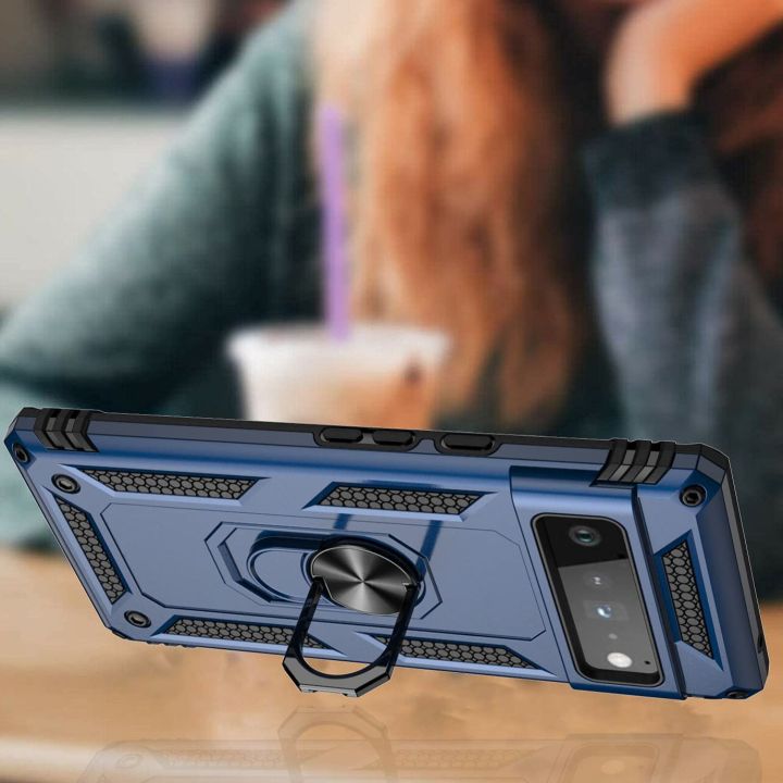 Google%20Pixel%206%20Pro%20Luxury%20Shock-Proof%20Armor%20Case%20Magnetic%20Car%20Ring%20Stand%20Cover%20Pixel%206%20Pro%20-%20Image%203