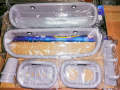 Bathroom Accessories Plastic Premium Quality Set of 5. 