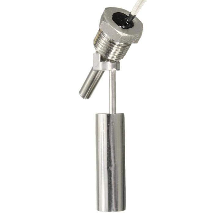 your helper 50W 220V Liquid Water Level Control Sensor Tank Side Mount Stainless Steel Float Switch