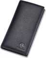 Leather Long Wallet For Men Slim Money Mobile Wallet Card Holder ( 3 designs ). 